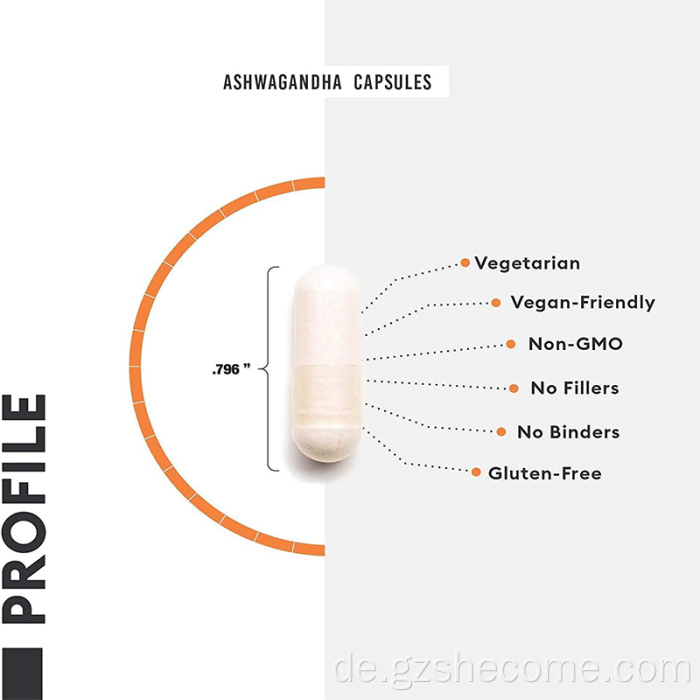 Schwarzer Pfeffer reduzieren Angst Ashwagandha Supplement